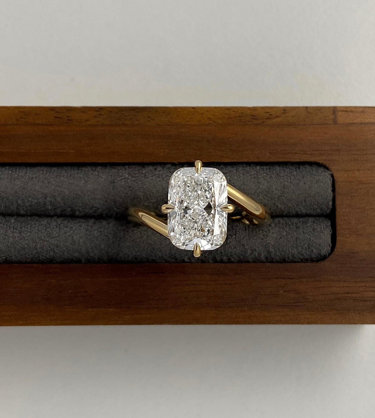 Radiant Engagement Ring