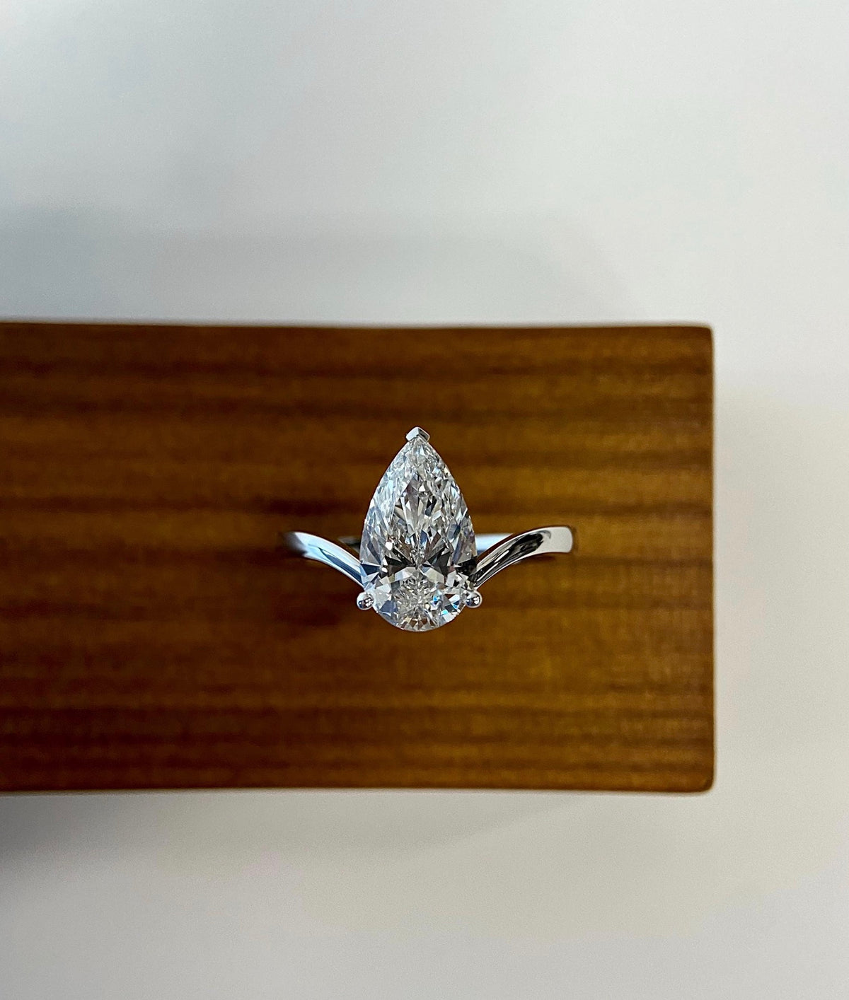 Pear Engagement Ring